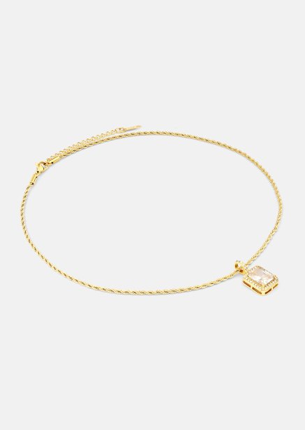 Halskjede White Luxus - 18k Gullbelagt