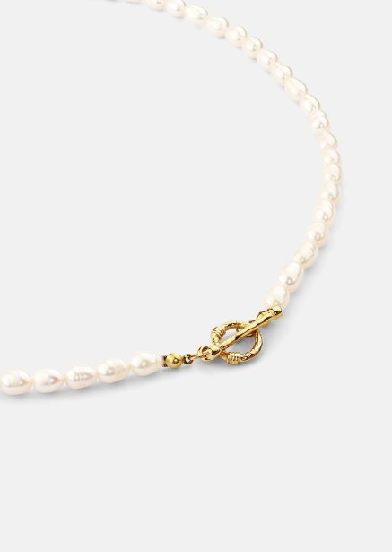 Halskjede Classic Pearl - 18k Gullbelagt