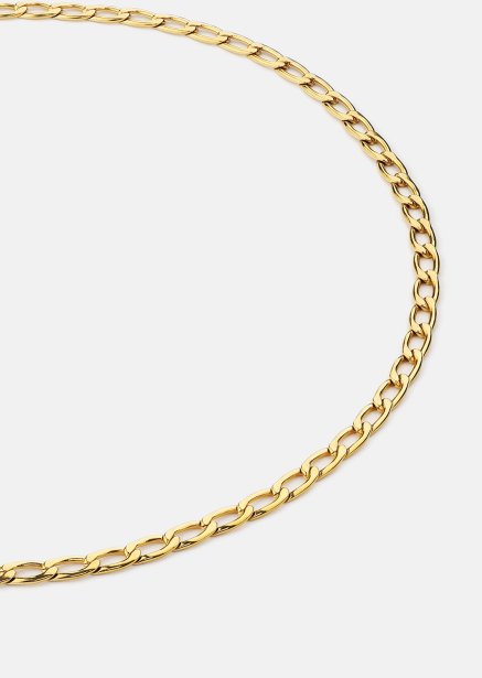 Halskjede Figaro Chain - 18k Gullbelagt
