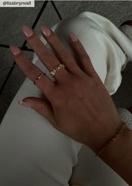 Ring Flutter – 18k Gullbelagt