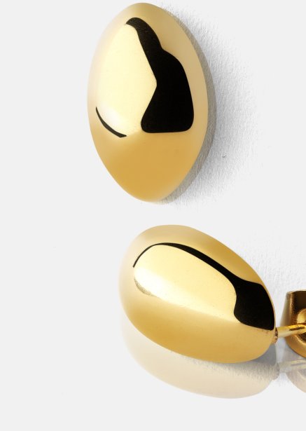 Øredobb Chic Hoops - 18k Gullbelagt