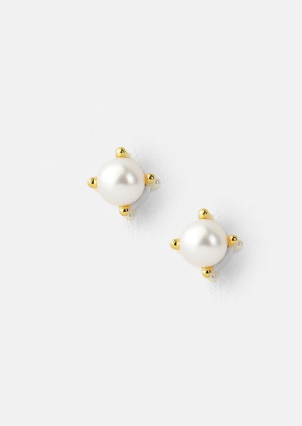 Lumine Øredobber – 18k Gullbelagte