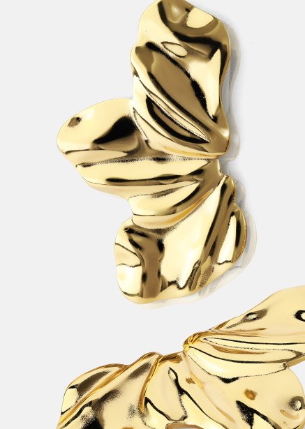 Liora Øredobber – 18k Gullbelagte