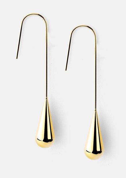 Øredobb Golden Drop Elegance - 18k Gullbelagt