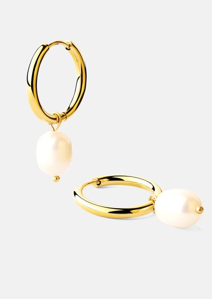 Øredobber Soleil – 18k Gullbelagte
