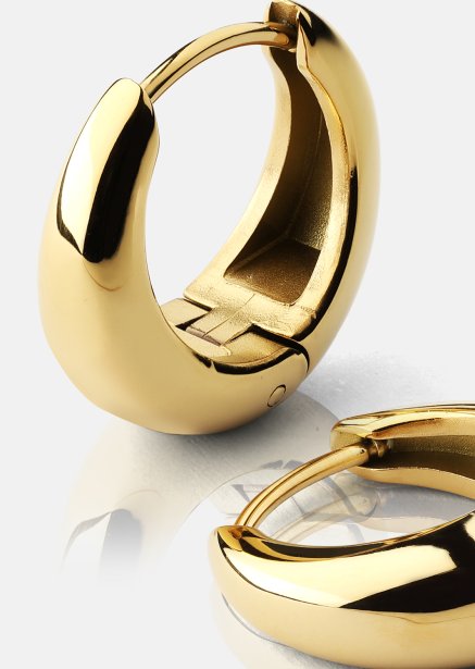Øredobber Bold Mini – 18k Gullbelagte