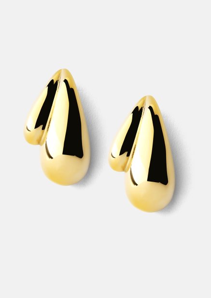 Øredobber Gilded Drop – 18k Gullbelagte