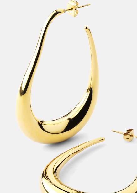 Øredobber Tear of Gold - 18k Gullbelagte