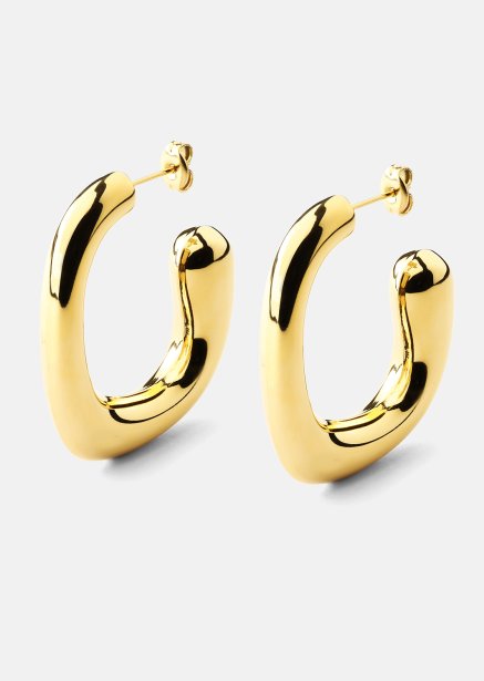 Øredobb Elegant Curve - 18k Gullbelagt