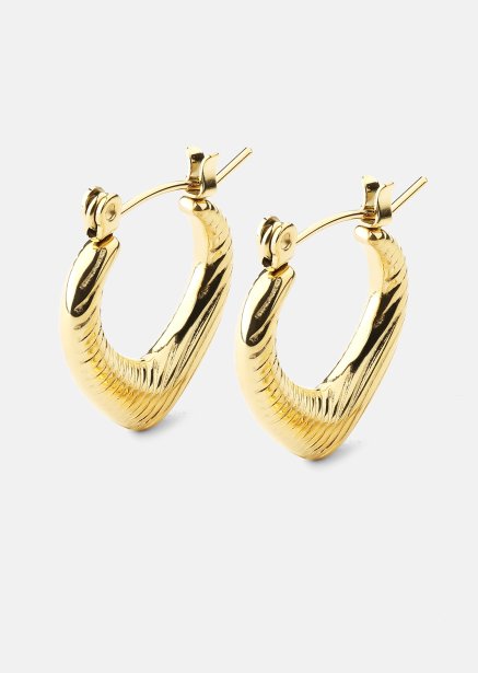 Øredobber Elegans – 18k Gullbelagte