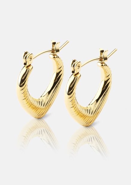 Øredobber Elegans – 18k Gullbelagte