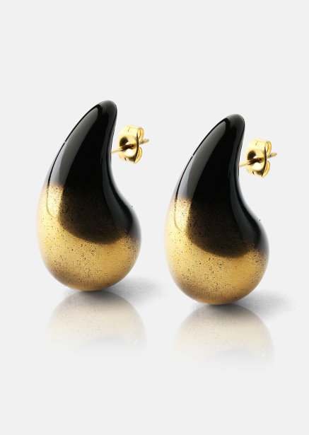 Øredobber Verdé Glow – 18k Gullbelagte