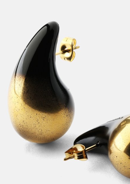 Øredobber Verdé Glow – 18k Gullbelagte