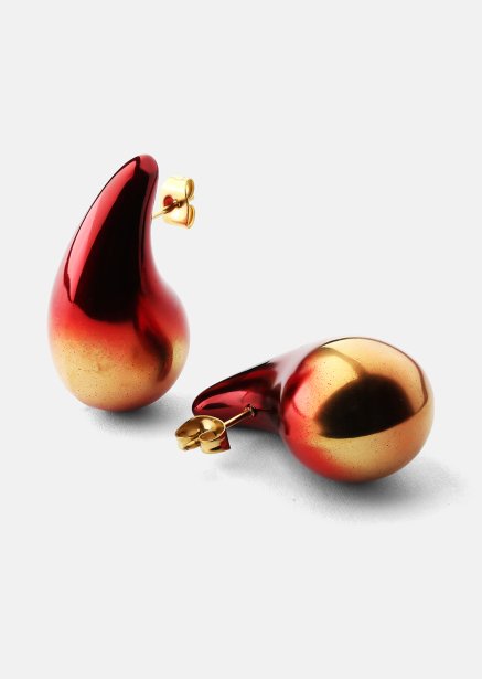 Øredobber Verdé Glow – 18k Gullbelagte