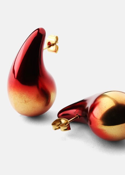 Øredobber Verdé Glow – 18k Gullbelagte