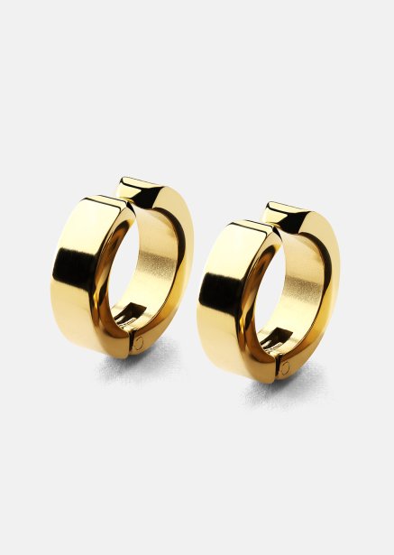Øredobb Petite Hoop - 18k Gullbelagt