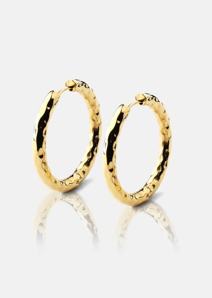 Øredobb Everyday Hoops - 18k Gullbelagt
