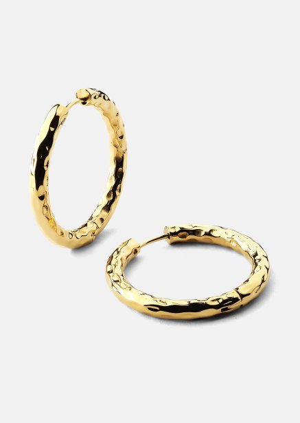 Øredobb Everyday Hoops - 18k Gullbelagt