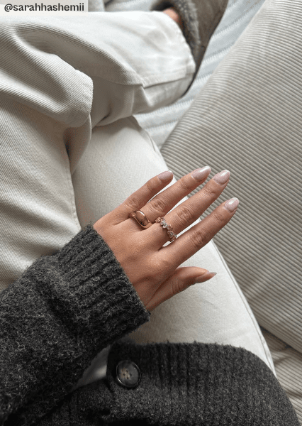 Ring Flutter – 18k Gullbelagt