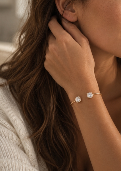 Armbånd Radiance – 18k Gullbelagt