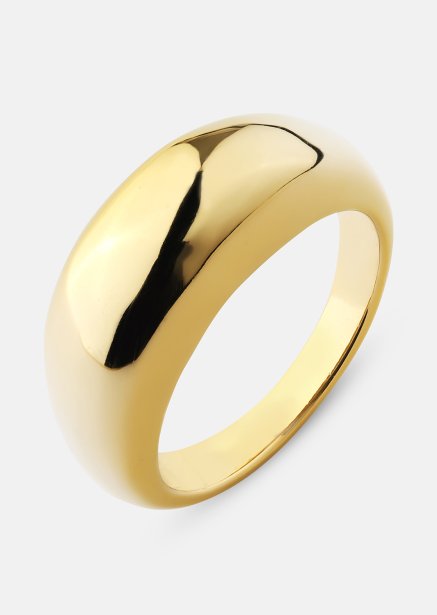 Golden Bold Ring - 18K Gullbelagt