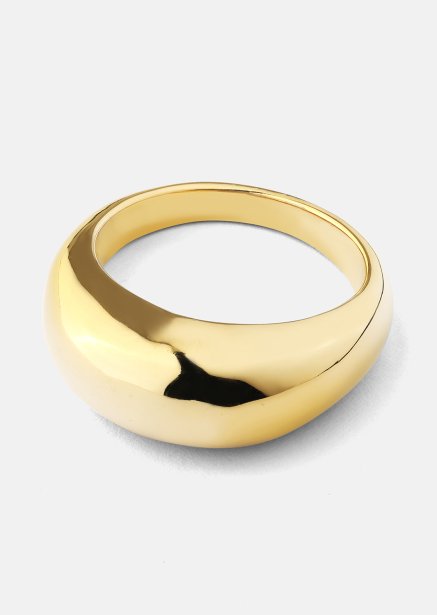 Golden Bold Ring - 18K Gullbelagt
