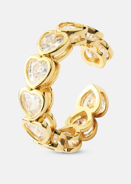Ring Heartfelt Love - 18k Gullbelagt