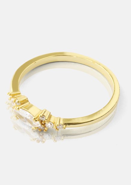 Elysia Ring - 18k Gullbelagt