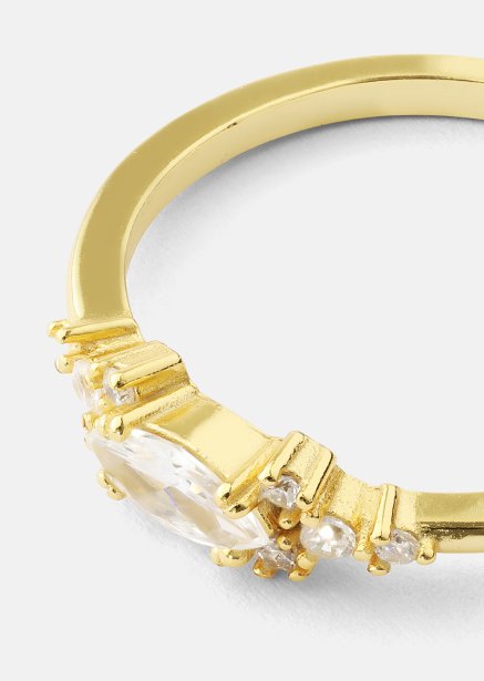 Elysia Ring - 18k Gullbelagt