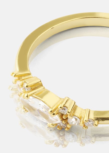 Elysia Ring - 18k Gullbelagt