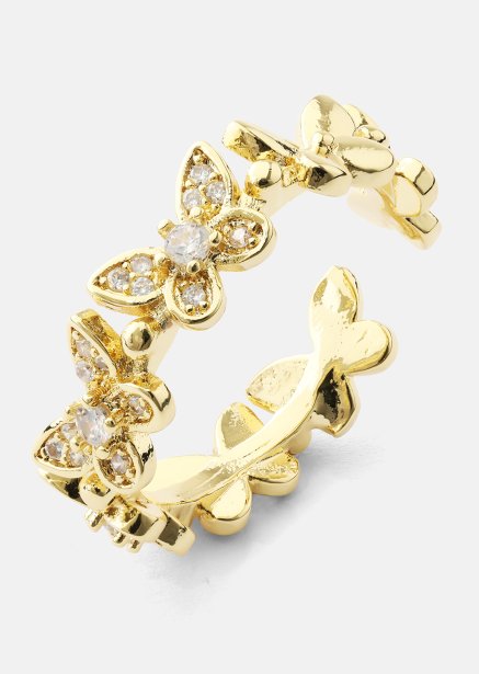 Ring Flutter – 18k Gullbelagt