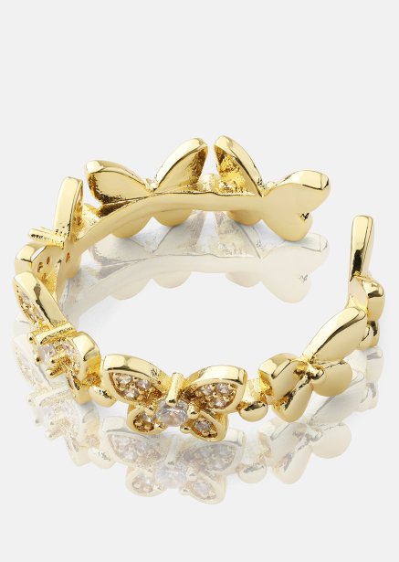 Ring Flutter – 18k Gullbelagt