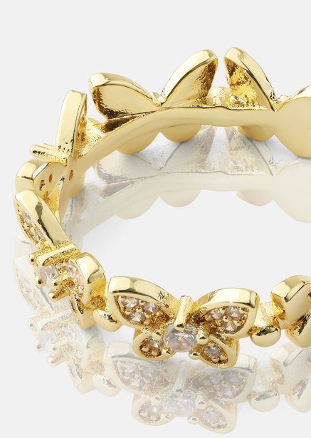 Ring Flutter – 18k Gullbelagt