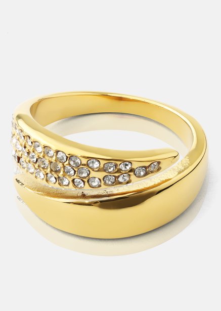 Glint Ring -18K Gullbelagt
