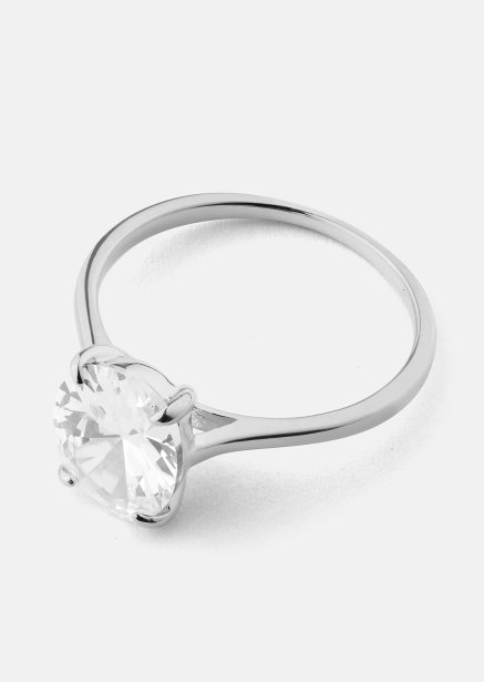 Ring Clarity - Sølvbelagt