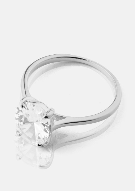 Ring Clarity - Sølvbelagt