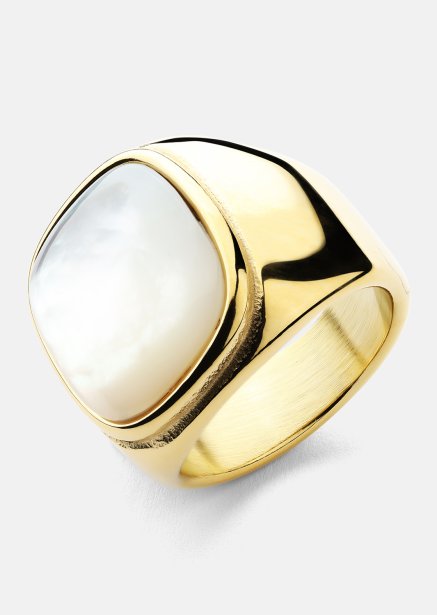Ring Blanche - 18k gullbelagt