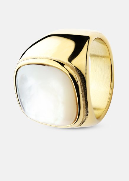 Ring Blanche - 18k gullbelagt