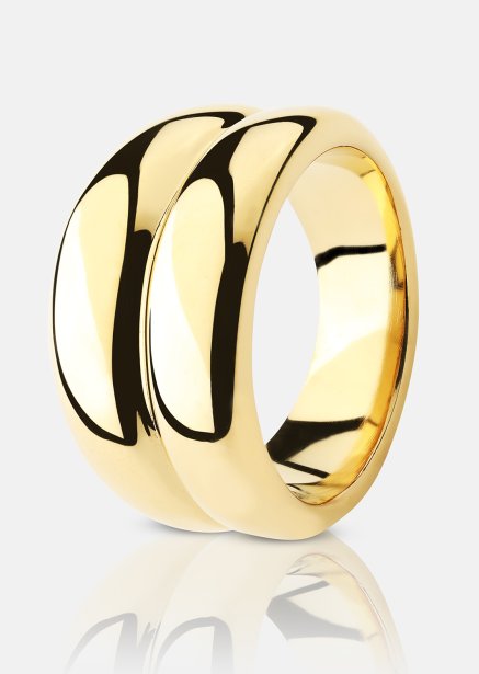 Ring Radiant - 18k gullbelagt