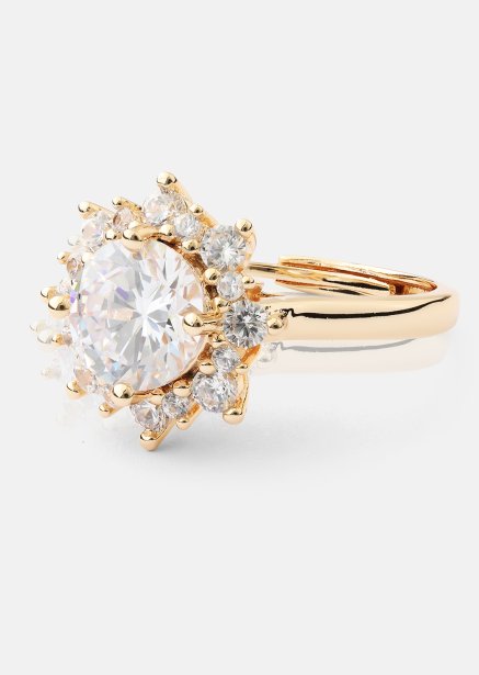 Ring Soleil - Rose Gullbelagt