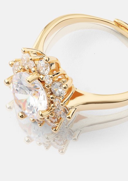 Ring Soleil - Rose Gullbelagt