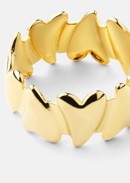 Ring Heartglow - 18k Gullbelagt