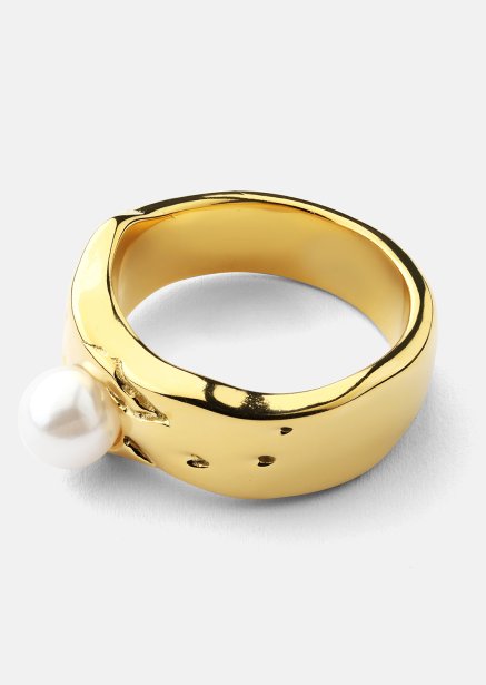 Ring Pearl Serenity - 18k Gullbelagt