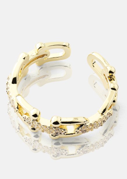 Ring Link Luxe - 18k Gullbelagt