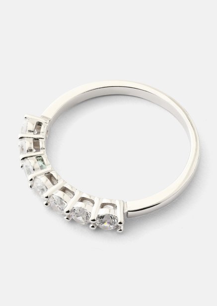 Ring Link Eternal - Sølvbelagt