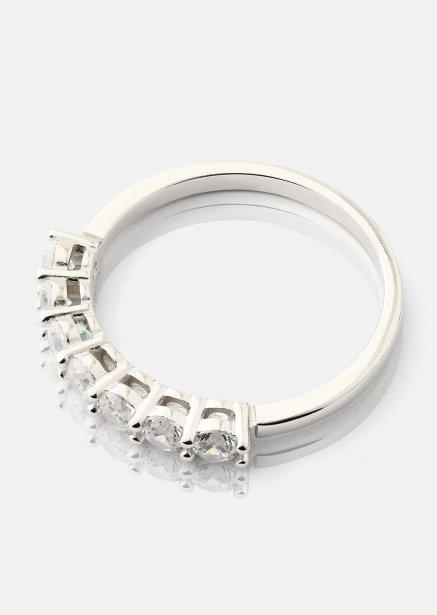 Ring Link Eternal - Sølvbelagt