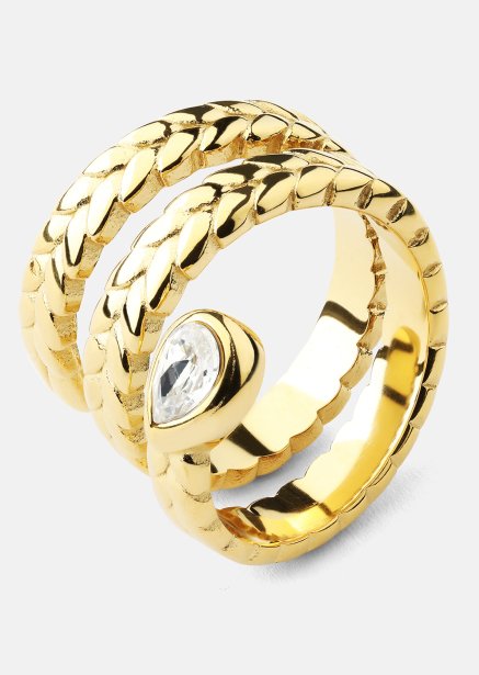 Ring Elira - 18k Gullbelagt