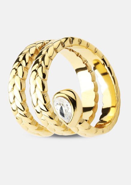 Ring Elira - 18k Gullbelagt