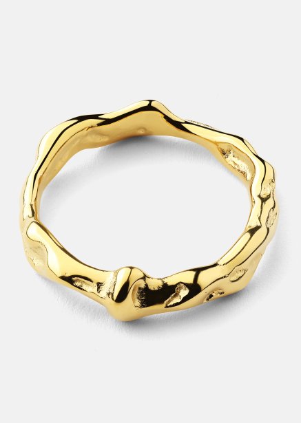 Ondula Ring - 18k Gullbelagt