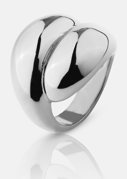 Ring Bold Flow - 18k Sølvbelagt